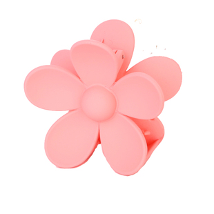 甜美花朵半扎发中号抓夹网红2024新款后脑勺鲨鱼夹夹头饰发夹夏季