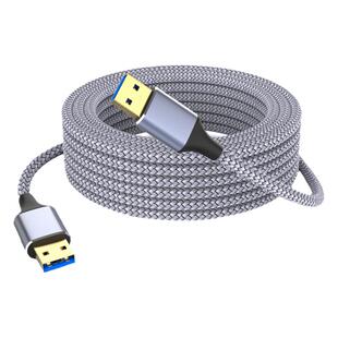 魅成双头usb3.0数据线公对公双公头连接延长线转传输移动硬盘盒笔记本电脑散热器板刷机转接车载二两头接口