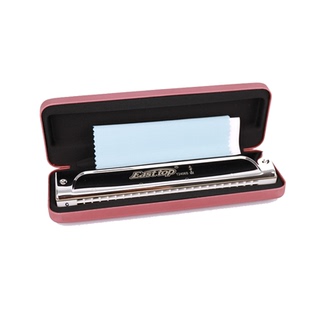 东方鼎口琴T2406S口琴 24孔复音C调口琴正品进口簧片初学推荐