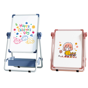 儿童画板宝宝磁性双面教学家用小黑板支架式涂色涂鸦可擦写字白板