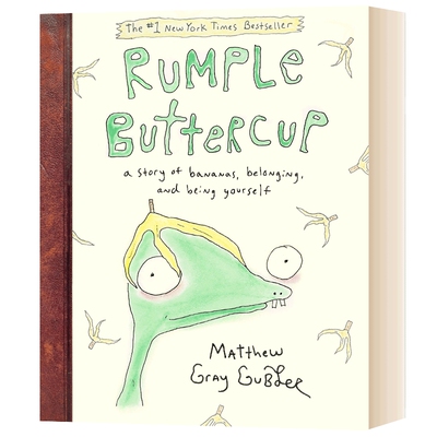英文原版 精装 Rumple Buttercup 香蕉皮 小漫画 纽约时报畅销书 成人儿童治愈系漫画 英文版