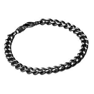 Phiten法藤旗舰店钛项链肖邦碳化经典古巴链时尚轻奢男女中性风