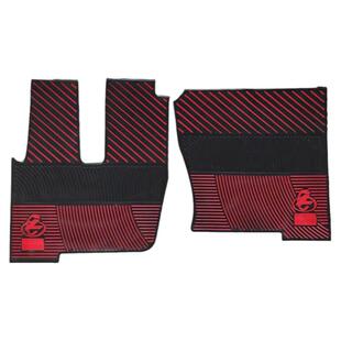 新柳汽乘龙H7专用大货车乳胶脚垫平面脚垫新乘龙H7专用脚垫橡胶脚