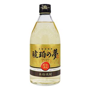日本原装进口萨摩酒造琥珀之梦大麦烧酒720ml/1.8L本格蒸馏酒烧酒