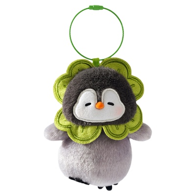 KKV电电动物园四季鹅毛绒挂件