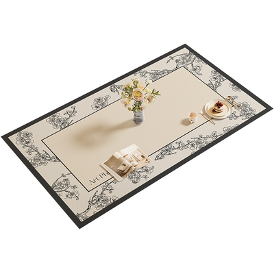 骏仔奶油风PVC防油防污桌垫