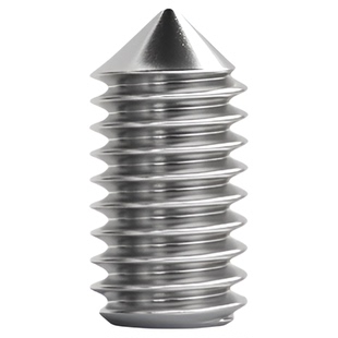 固万基201不锈钢内六角尖端紧定螺丝钉304无头机米顶丝3M4M5-M12