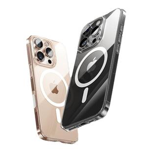 【灵动按键壳】适用苹果16磁吸手机壳新款透明iphone16promax保护套15pro超薄防摔全包14pm相机触控高级感硅