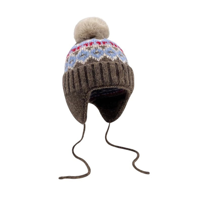 CHASELUCK长乐护耳费尔岛针织帽