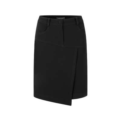 MARYLING黑色西装半裙