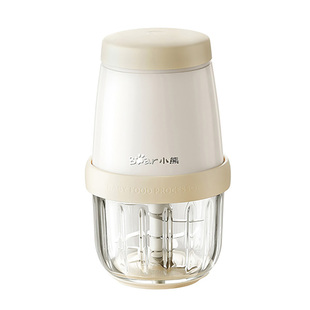 小熊绞肉机家用小型辅食机婴儿蒜蓉搅碎机电动全自动料理机新款