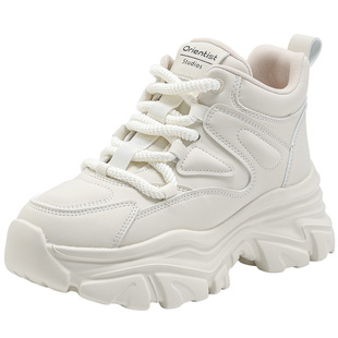 大东女鞋老爹鞋2026春季新款时尚休闲运动鞋女厚底增高防滑户外鞋