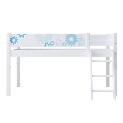 法芮亚儿童家具斜梯半高床子母