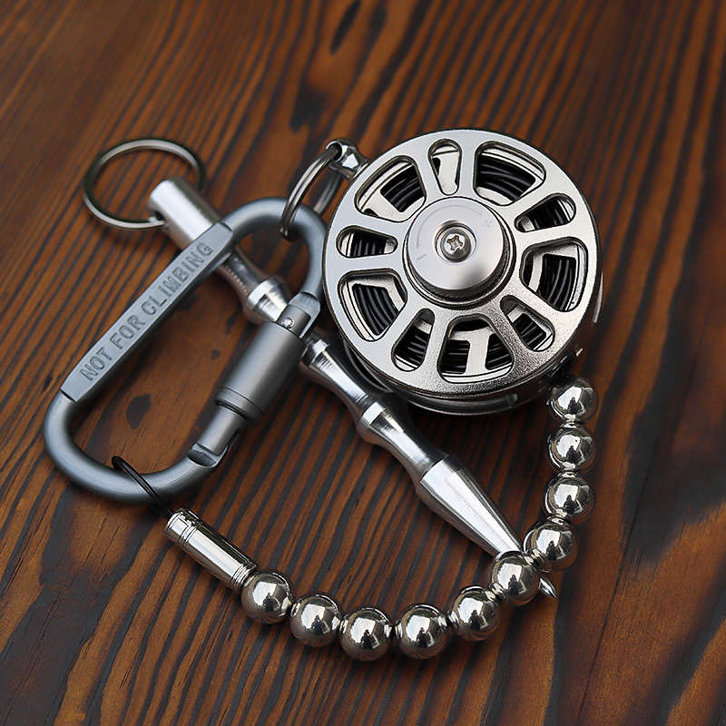 单渔轮活鱼扣鱼路亚锁鱼器扣鱼器钢穿鱼串鱼工具路亚垂钓大物专用