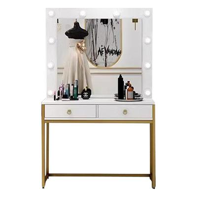 影楼化妆台带灯美容院梳妆台