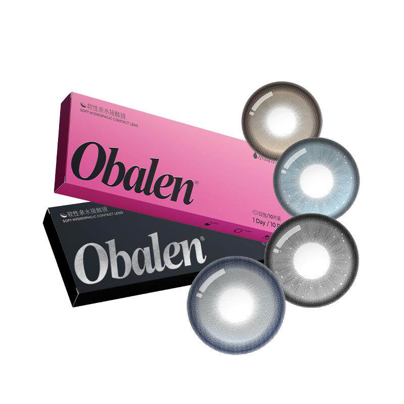 新花色！Obalen欧巴兰美瞳彩色隐形眼镜