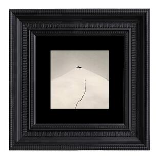 山本昌南黑白摄影富士山雪景极简艺术禅意装饰画玄关卧室床头挂画