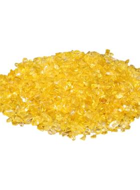 黄水晶碎石元宝聚宝盆摆件