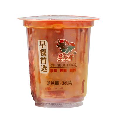 爱心牛八宝粥黑米小米速食粥即食
