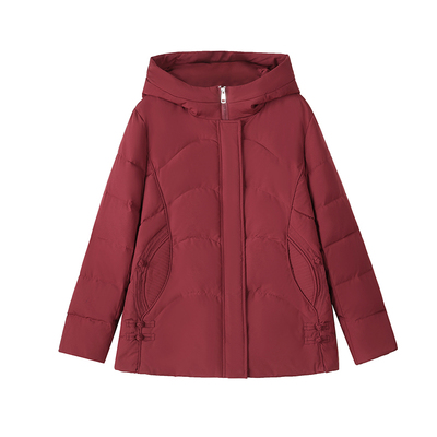 中老年妈妈冬装加绒棉袄200斤