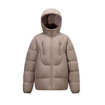 美特斯邦威羽绒服男士冬季新款户外保暖加厚连帽外套短款夹克实付246元到手包邮