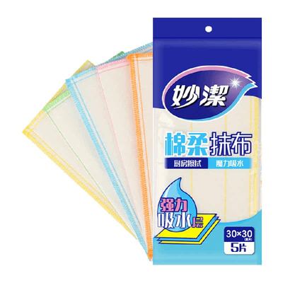 妙洁棉柔去油吸水擦擦桌布