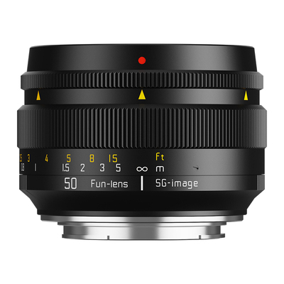 深光50mm F1.8全画幅大光圈人像幻影镜头可变化光圈玩转趣味虚化