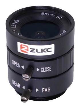 ZLKC手动光圈镜头摄像机定焦6mm
