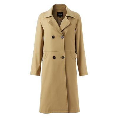 颜域英伦通勤中长款风衣外套