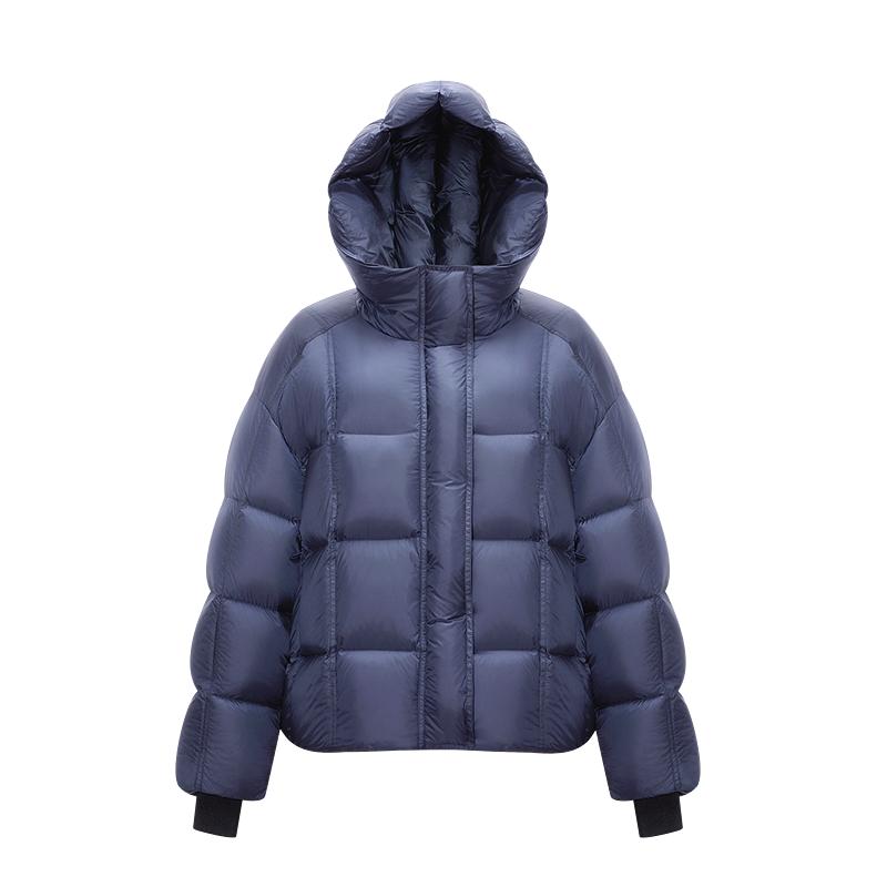美特斯邦威廓型舒适保暖羽绒服