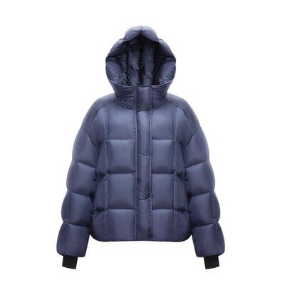 美特斯邦威廓型舒适保暖羽绒服