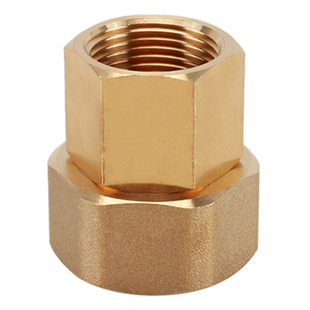 4分6分1寸活接转接头黄铜内外丝双内丝活直接热水器水管水暖配件