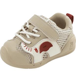 英贝米尼轻稳学步鞋2026春季新款宝宝鞋子男透气网鞋软底机能鞋夏