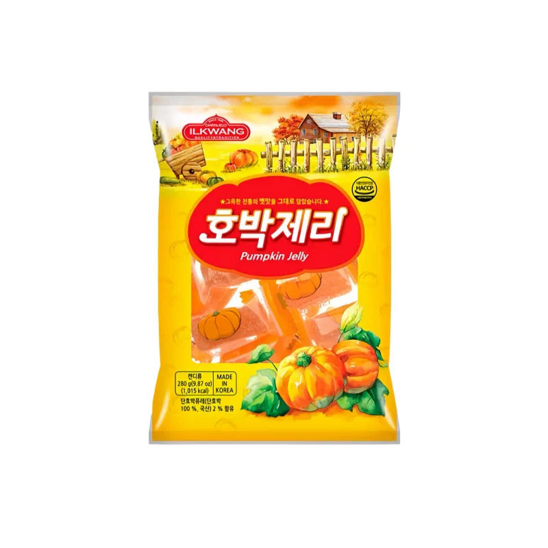 韩国进口日光软糖混合水果味软糖四口味南瓜蓝莓芒果综合独立包装