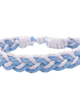 情侣手链ins网红三人潮流编织