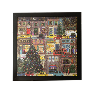 冬灯拼图相框圣诞galison画框裱框架装裱7050拼图框51551000片500