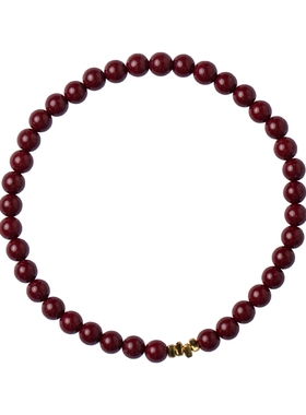 碎碎金招财转运朱砂手串