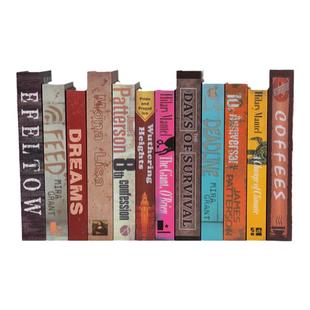 美式复古假书仿真书盒子装饰品摆件拍摄道具书模型书壳创意假书本