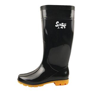 大码男高筒雨靴中筒雨鞋防滑水鞋胶靴胶鞋46 47 48 49 50 51 52码