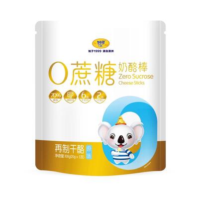 妙可0添加蔗糖奶酪棒儿童牛奶棒