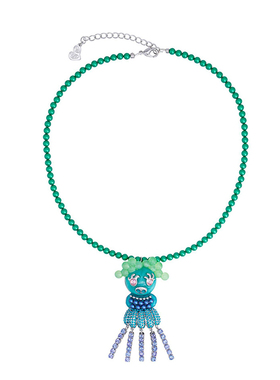 XTASTE 咕咕GOODGOOD 【咕咕盛装小猪当家珍珠项链】小众原创配饰