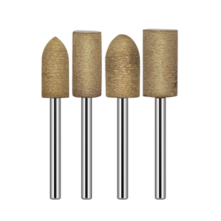 优质牛皮磨头抛光打磨头牛皮砂轮3MM模具金属抛光打磨头电磨牛皮