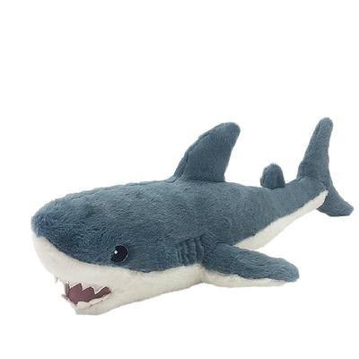 monami毛绒鲨鱼玩偶抱枕公仔