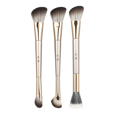 花漾双头点彩刷修容刷