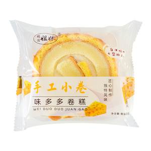 虎皮蛋糕卷奶油夹心虎皮卷营养早餐食品休闲健康小零食小蛋糕包装