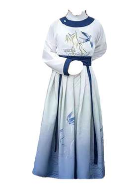 汉服男童春秋儿童古装国学服古风帅气公子哥男孩龙年国风演出服