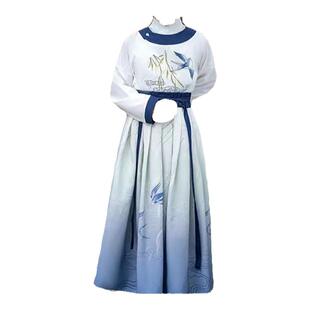 汉服男童春秋儿童古装国学服古风帅气公子哥男孩龙年国风演出服