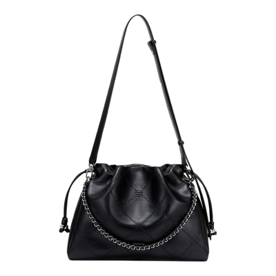 NU纽芝兰2025新款菱格飞马流浪包单肩腋下大容量斜挎通勤福袋包女