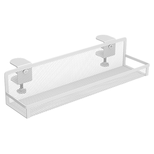 插排放置架多功能桌下理线器电源收纳神器无痕走线路由器悬空支架