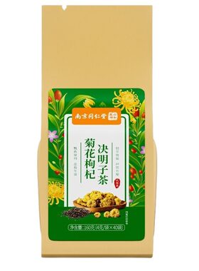 南京同仁堂蒲公英菊花枸杞决明子茶养肝护肝牛蒡根金银花养生茶包
